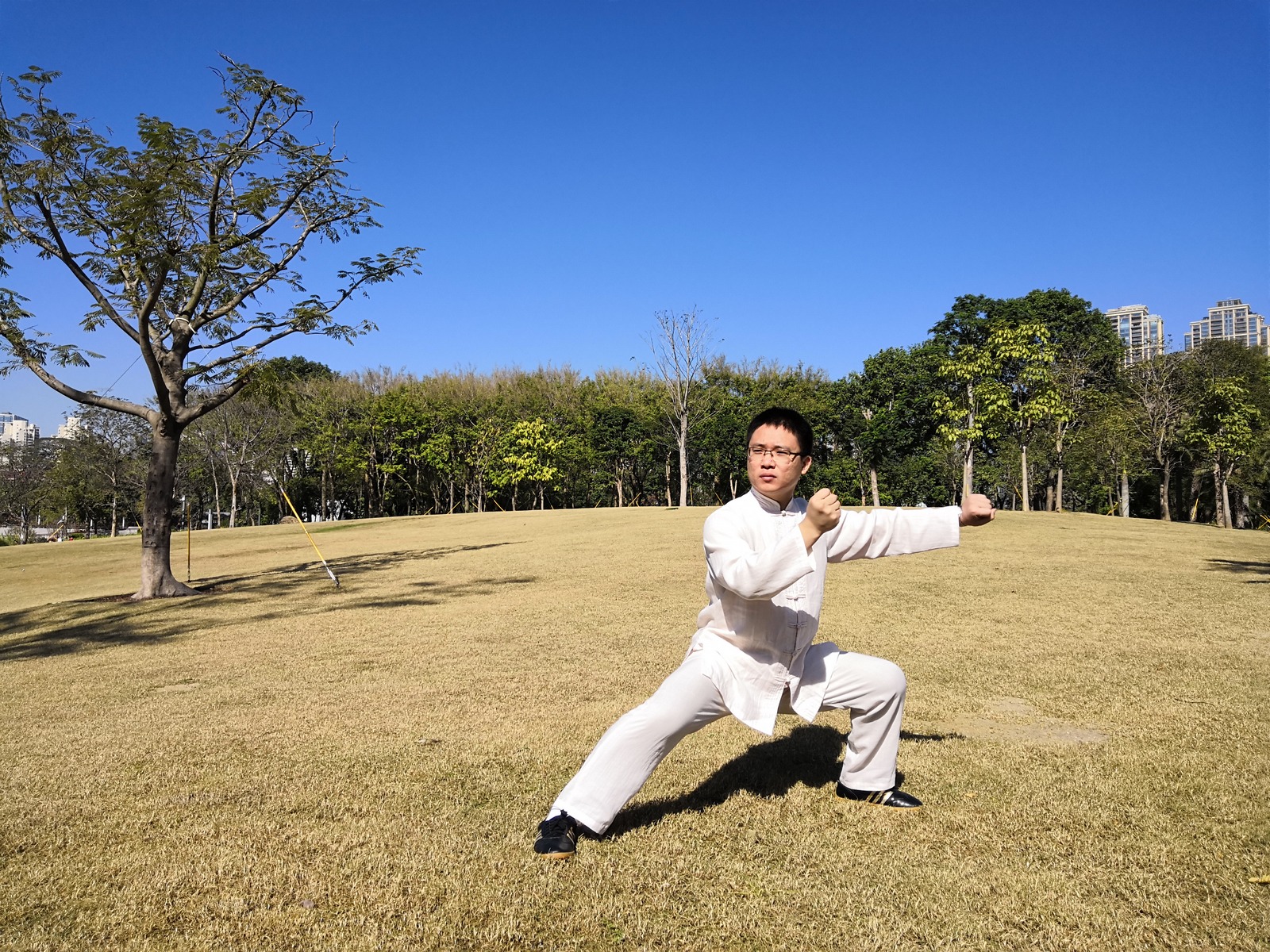 陈氏太极拳缠丝功演示—刘恒匍